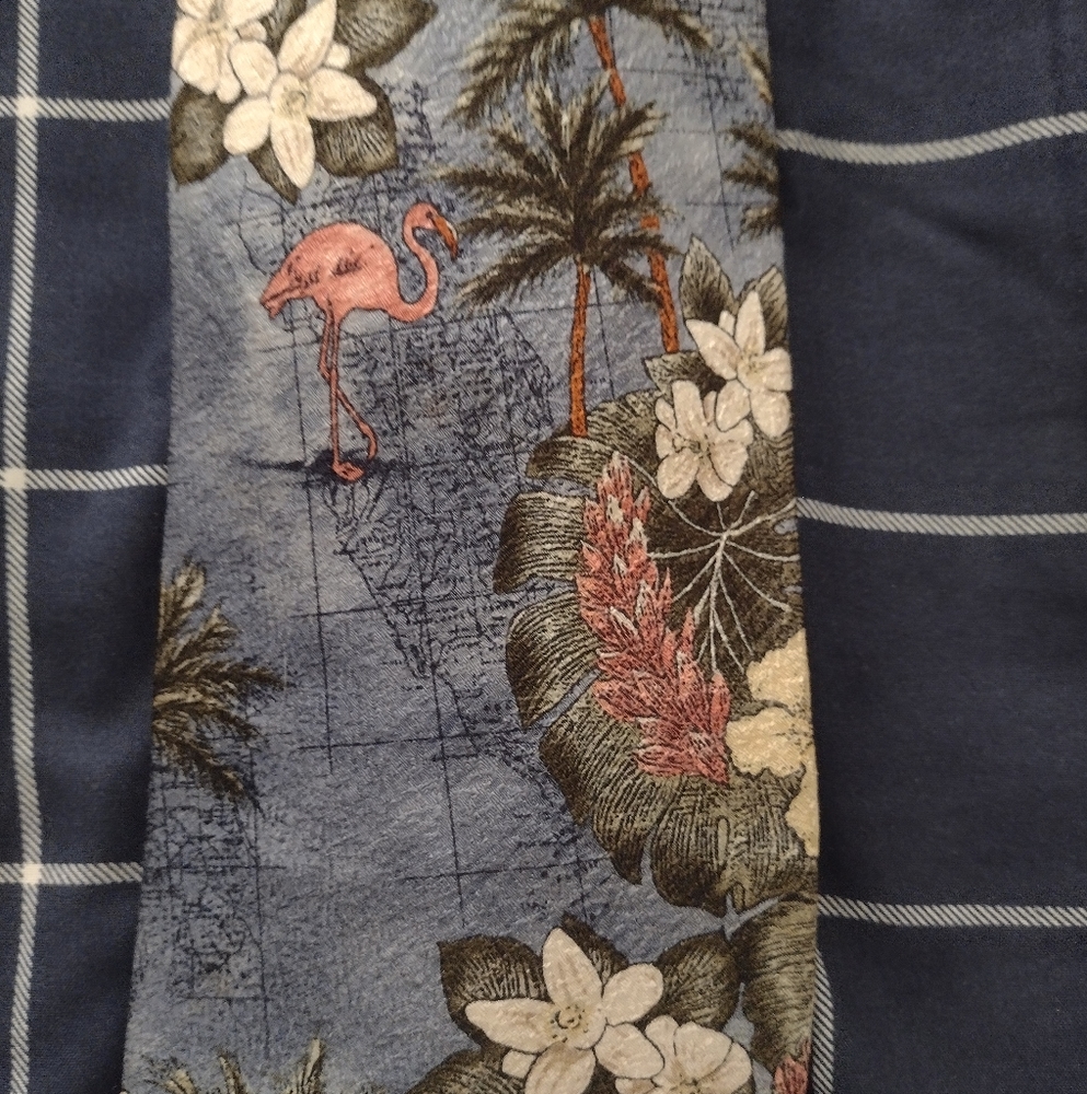 Tropical Silk Neck Tie